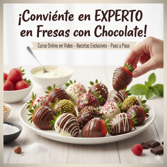 ¡Conviértete en Experto en Fresas con Chocolate!