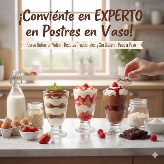 ¡Conviértete en Experto en Postres en Vaso!